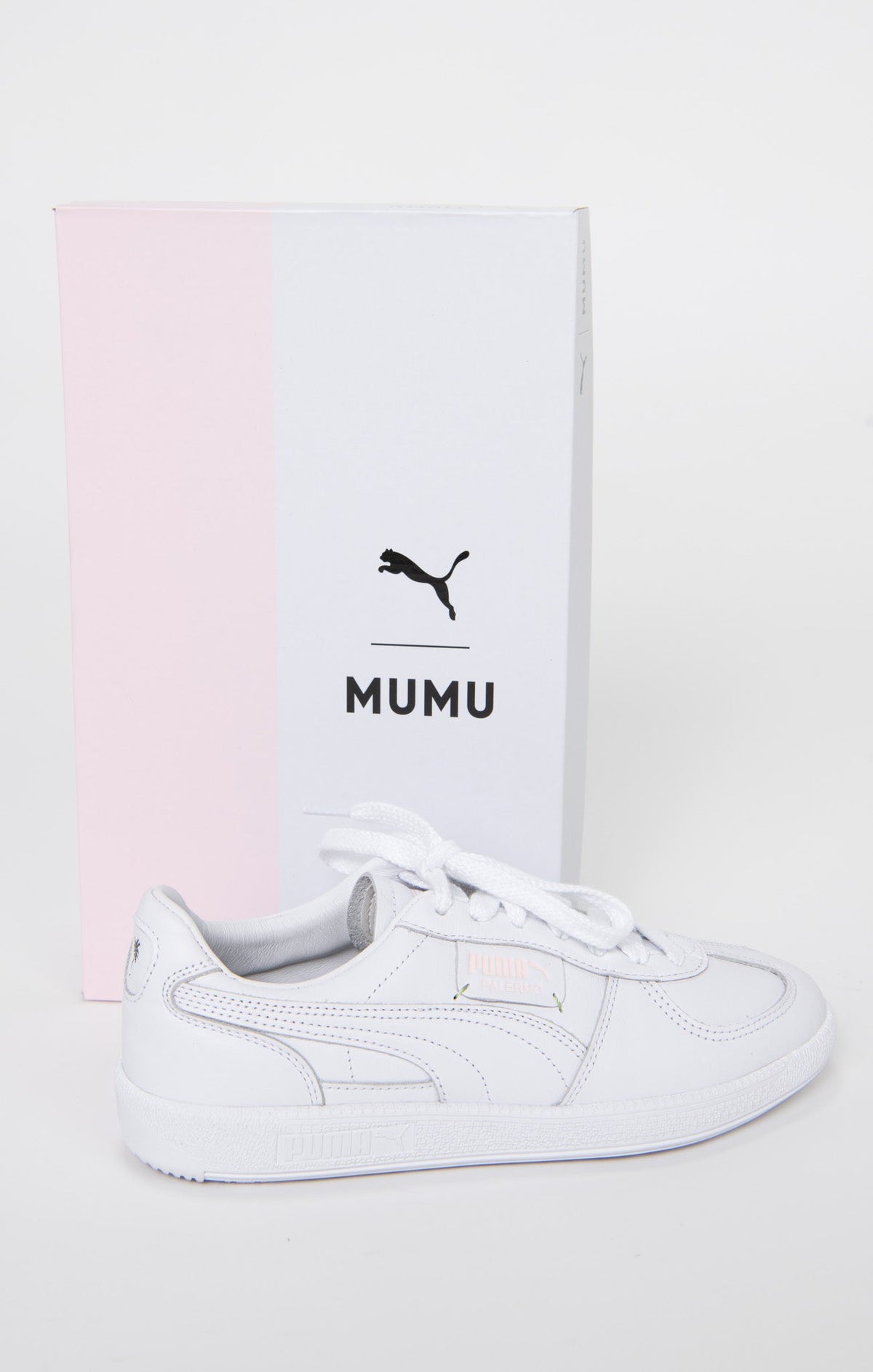 Puma x Show Me Your Mumu Palermo G ~ White Glow Rose Blossom