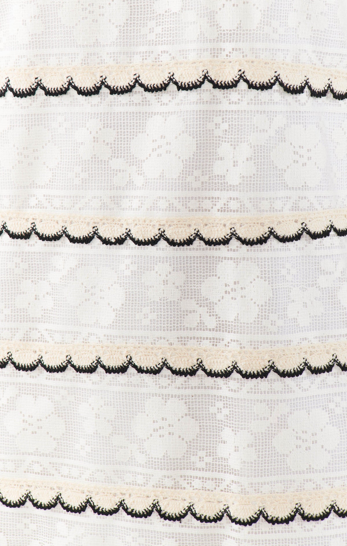 Cynthia Mini Dress ~ French Vanilla Lace