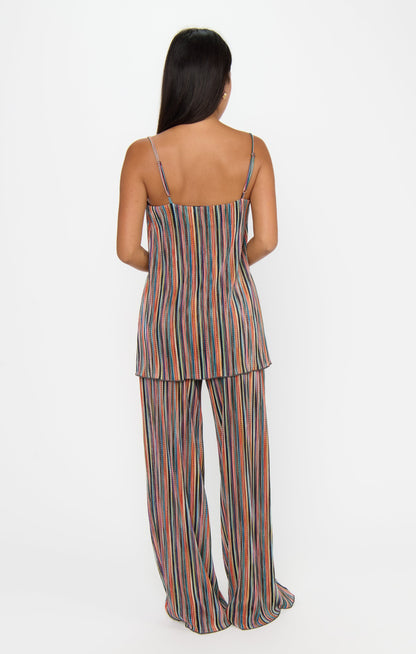 Abby Top ~ Sundown Stripe Knit