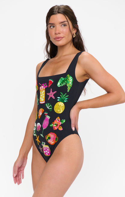 Italia One Piece ~ Vacay Cocktails Embellishment