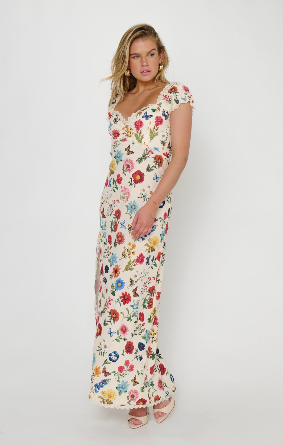Nicola Dress ~ French Floral