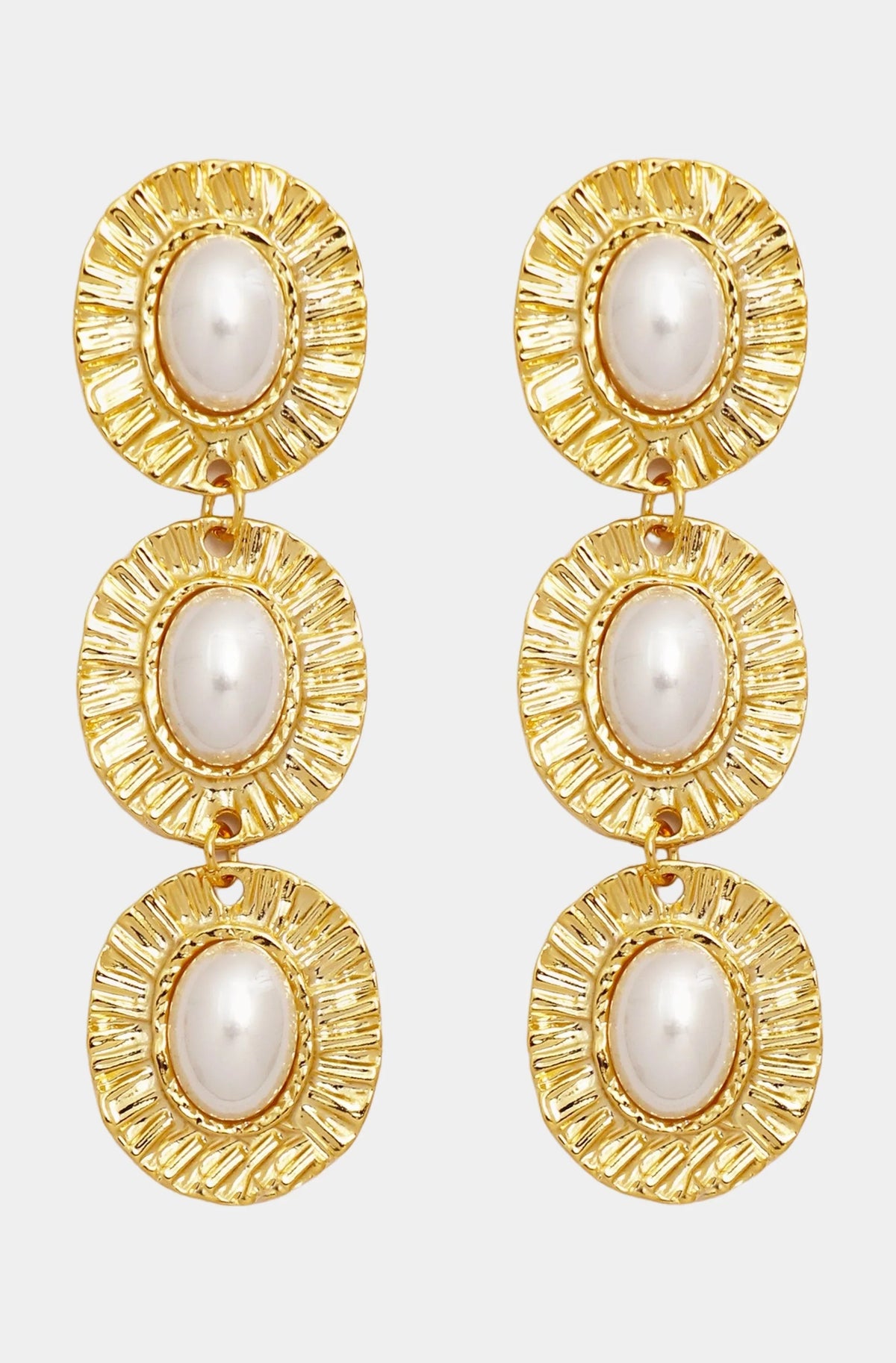 Petit Moments Providence Earrings ~ Gold