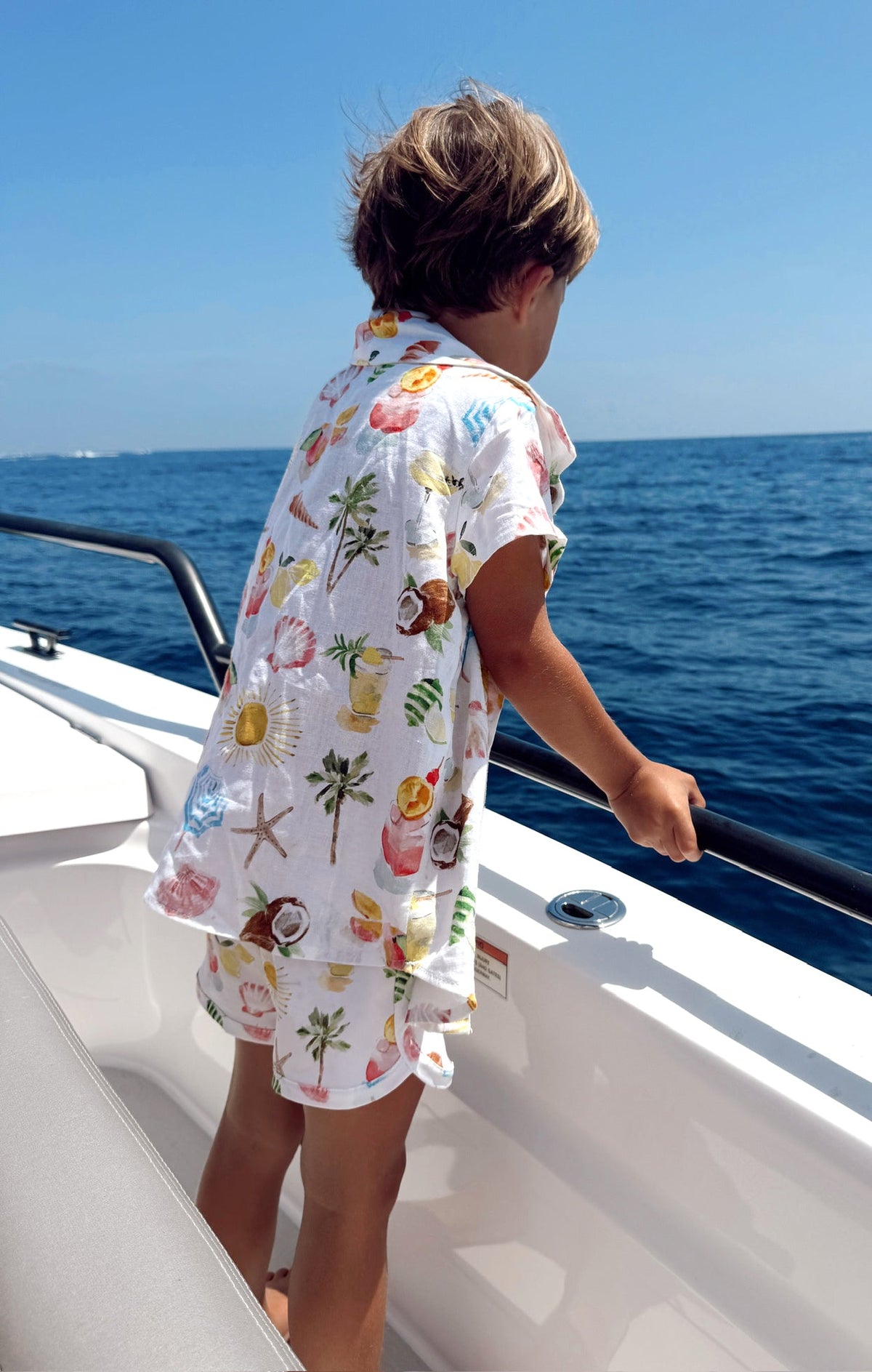 Lil Button Up Shirt ~ Seaside Treasures
