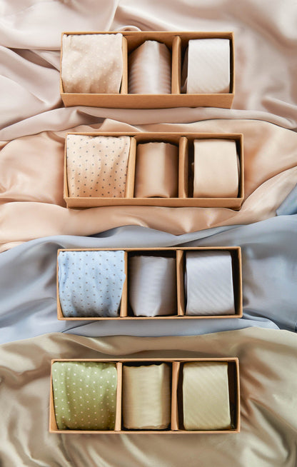 Mumu Weddings x Tie Bar Gift Box ~ Moss Green Solid