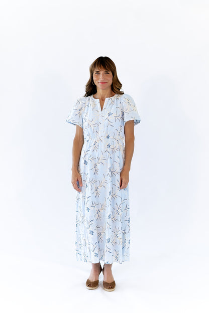 Fount Embroidered Dress