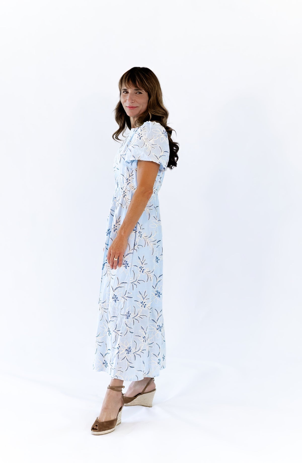 Fount Embroidered Dress