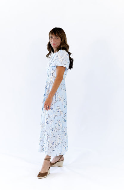 Fount Embroidered Dress