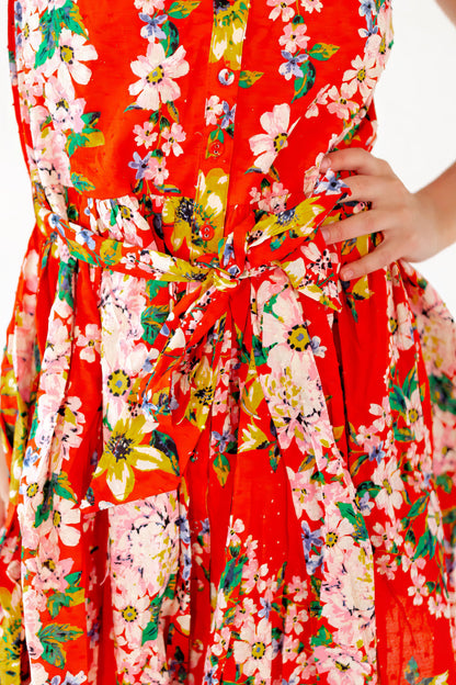 James Floral Mini Dress