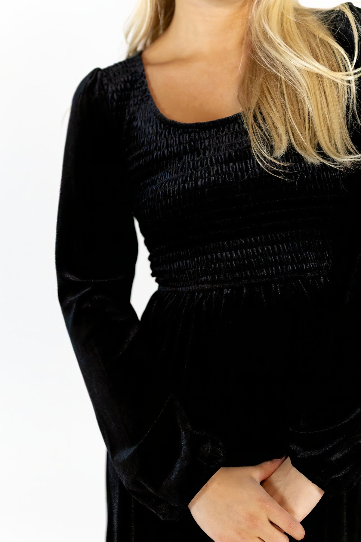 Emerson Velvet Midi Dress