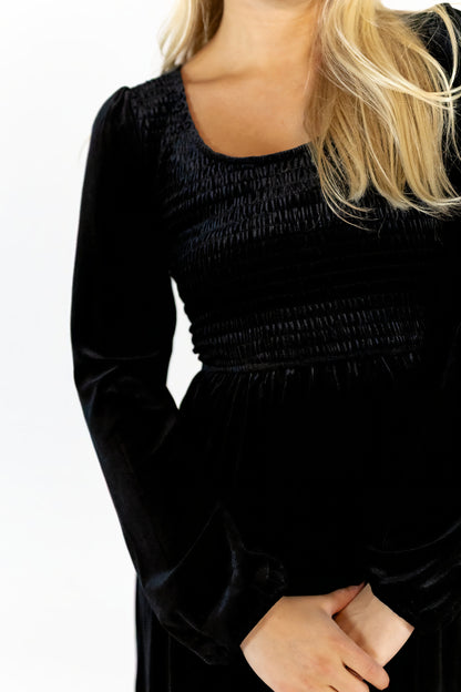 Emerson Velvet Midi Dress