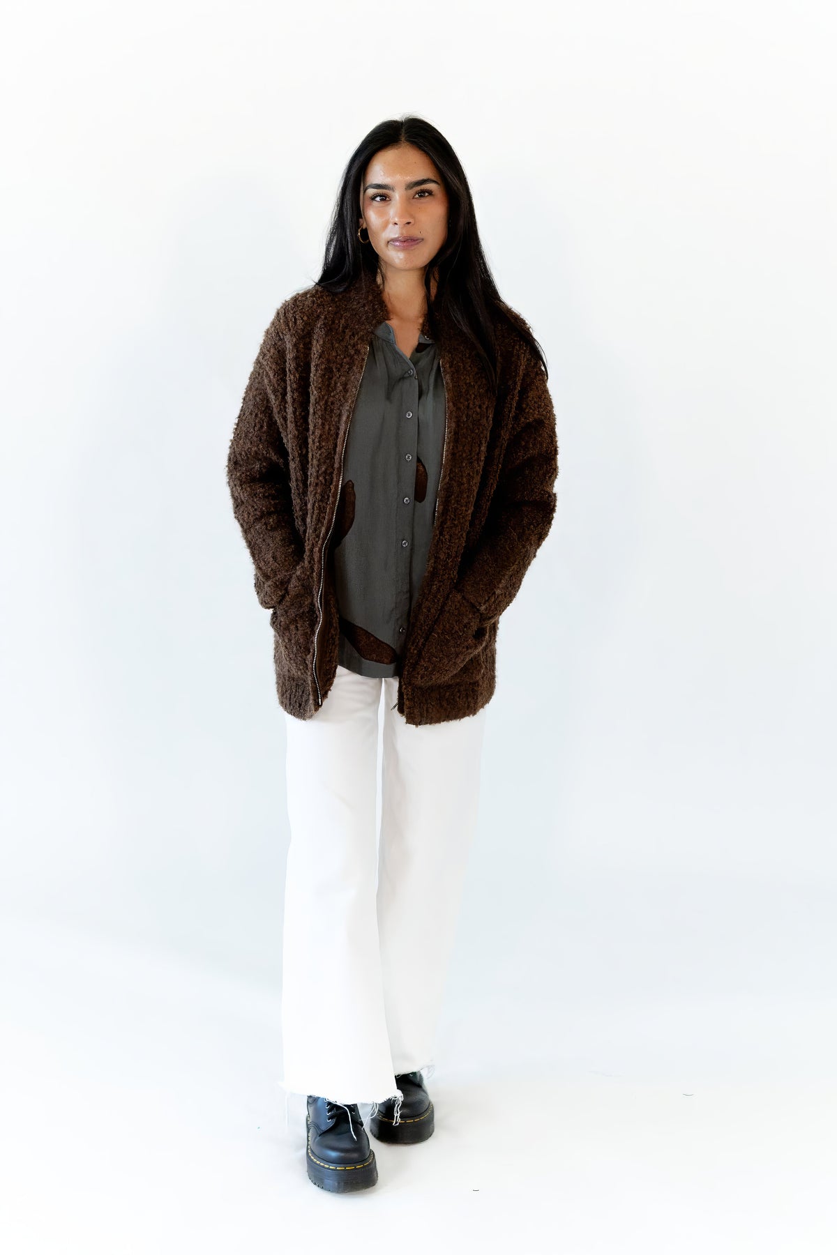 Teddy Bear Zip-Up Jacket