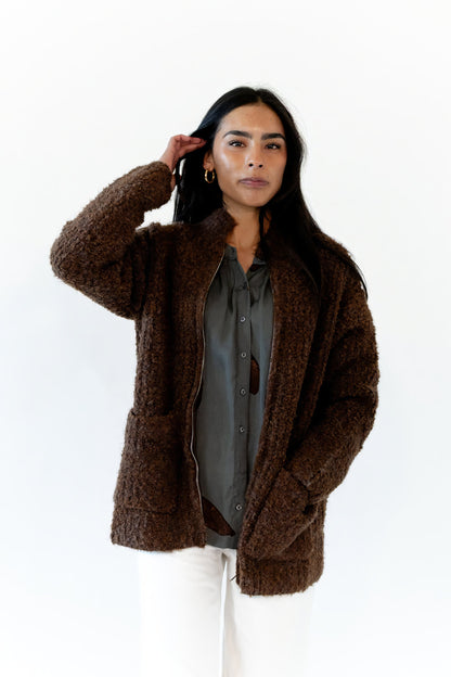 Teddy Bear Zip-Up Jacket