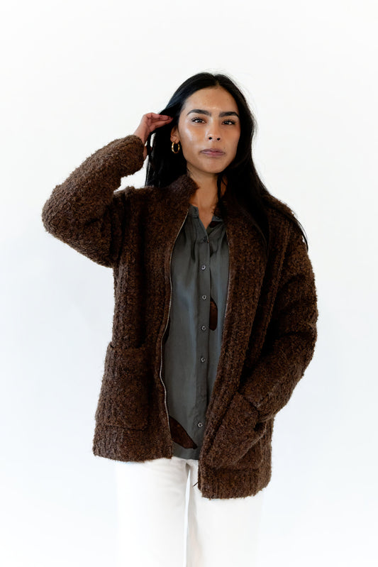 Teddy Bear Zip-Up Jacket