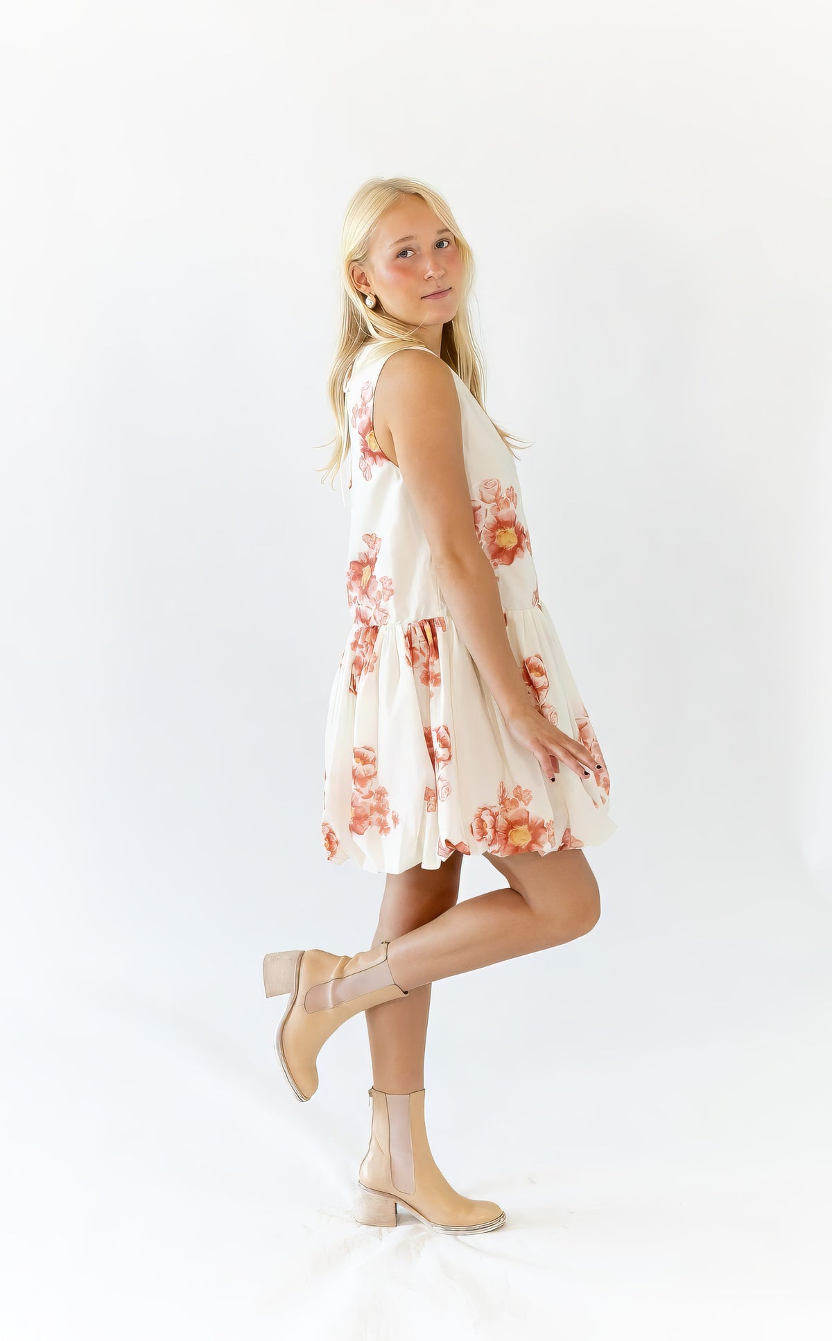 Fielding Bubble Skirt Floral Dress