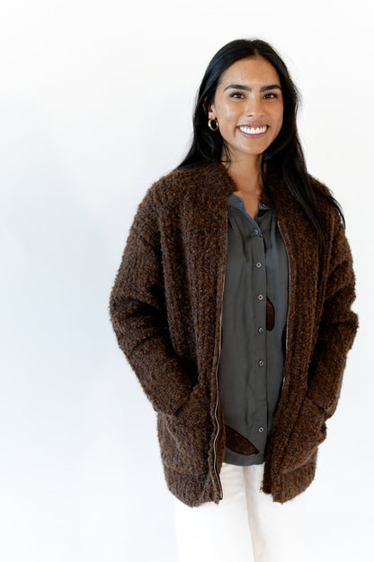 Teddy Bear Zip-Up Jacket