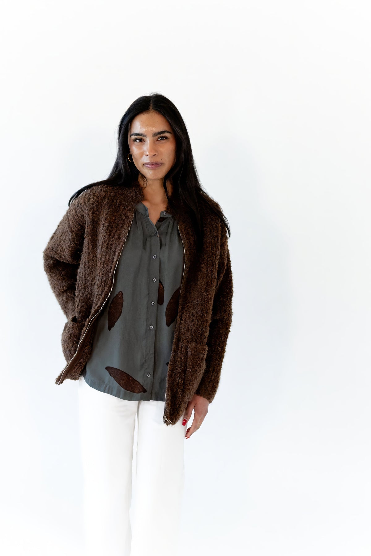 Teddy Bear Zip-Up Jacket