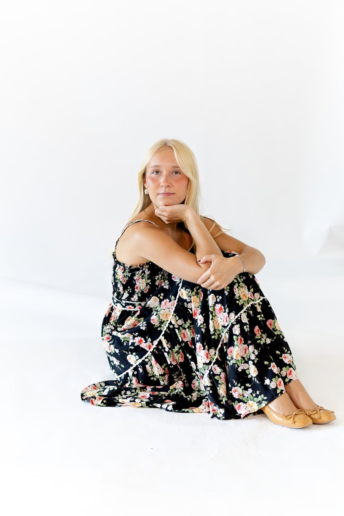 Alessia Floral Midi Dress