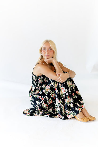 Alessia Floral Midi Dress