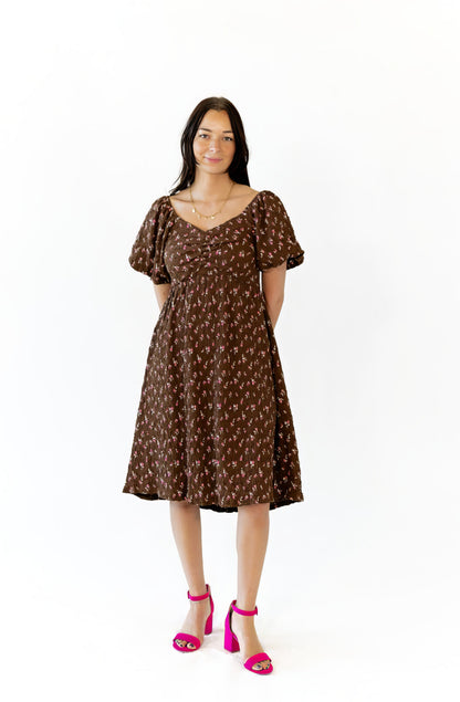 Gracie Sweetheart Midi Dress