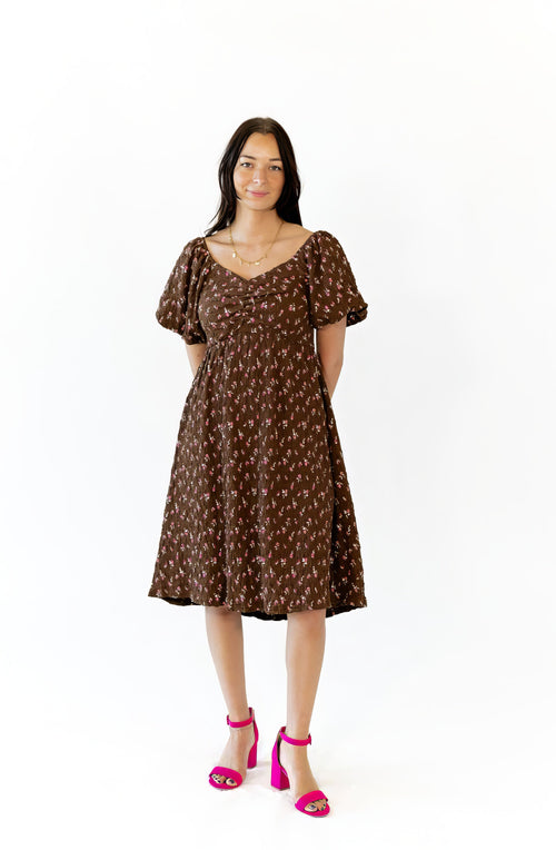 Gracie Sweetheart Midi Dress
