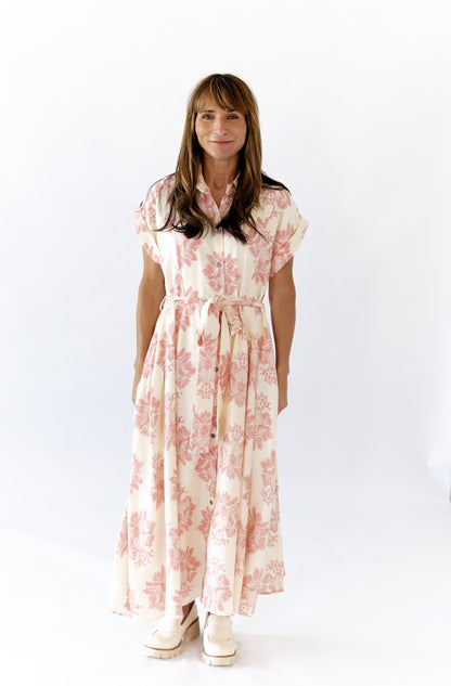 Tye Button Up Dress