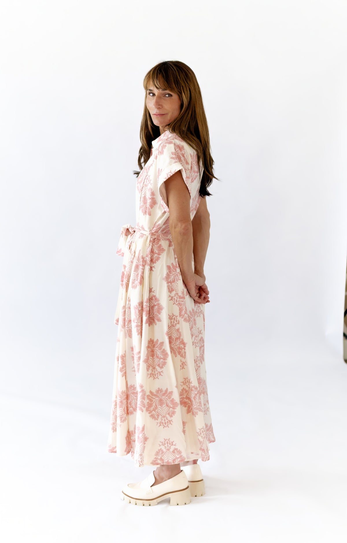 Tye Button Up Dress