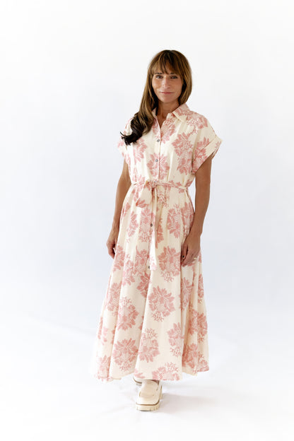Tye Button Up Dress