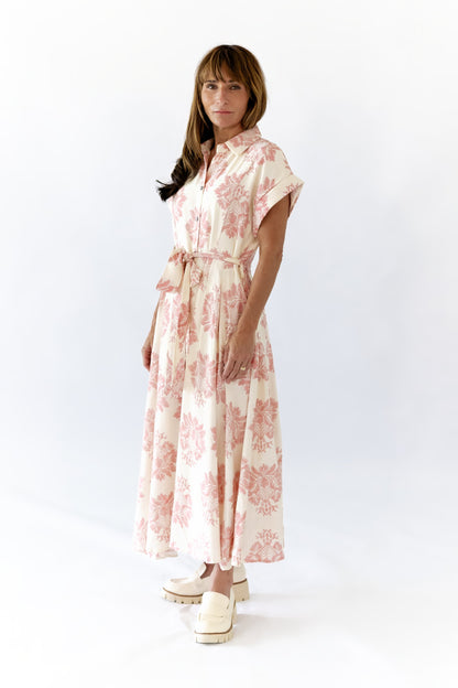 Tye Button Up Dress