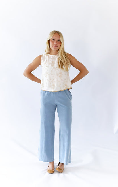 Hinkley Embroidered Top