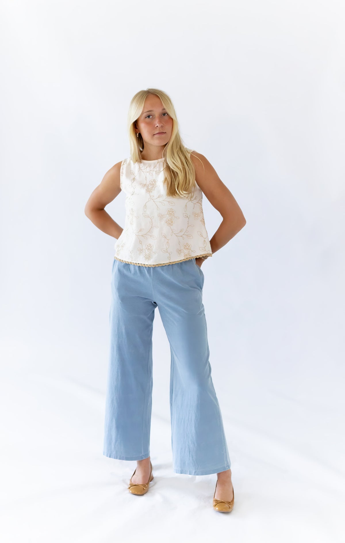 Hinkley Embroidered Top