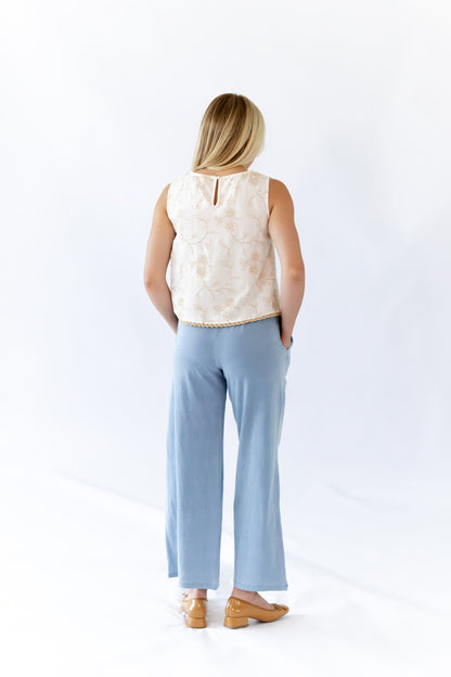Hinkley Embroidered Top
