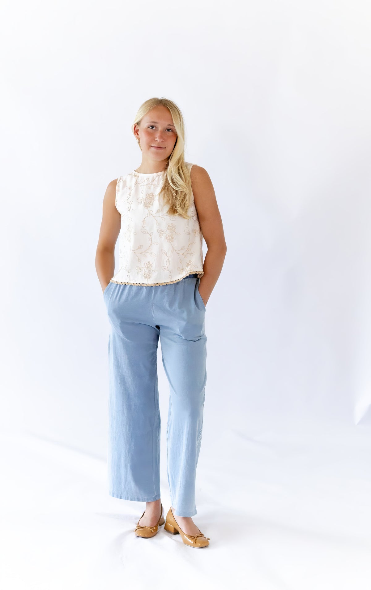 Hinkley Embroidered Top