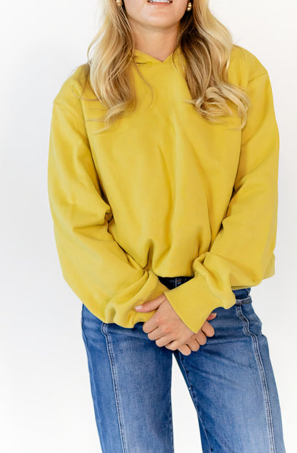 Jones Bubble Hem Sweatshirt