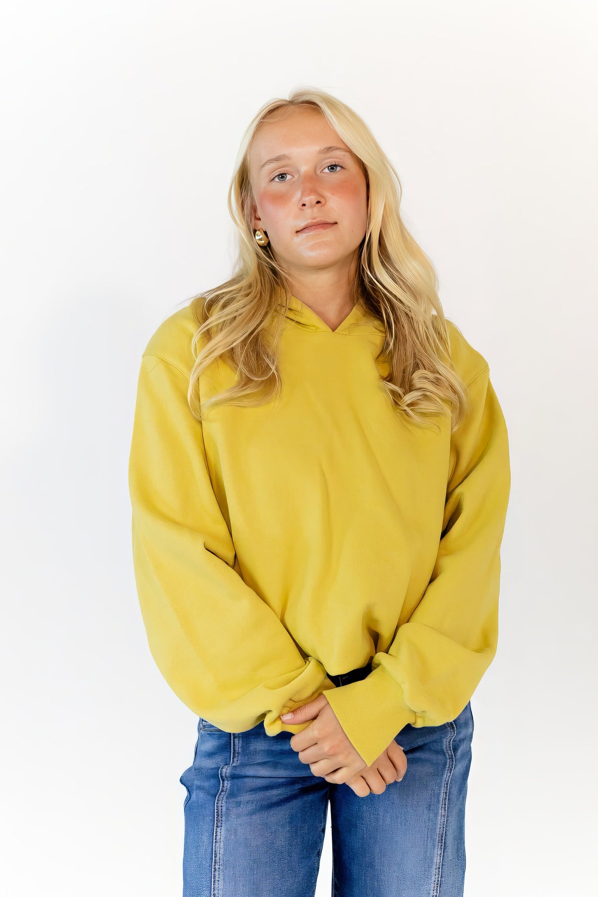 Jones Bubble Hem Sweatshirt