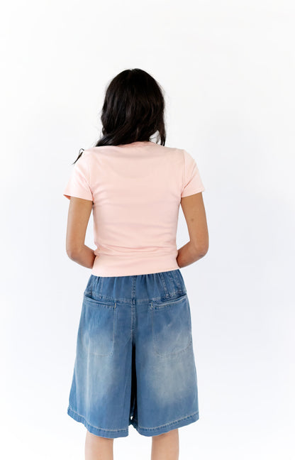Leslie Denim Shorts  ⤫ Restocked