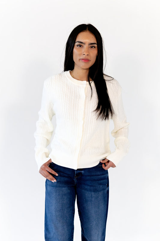 Sandy Button Up Cardigan