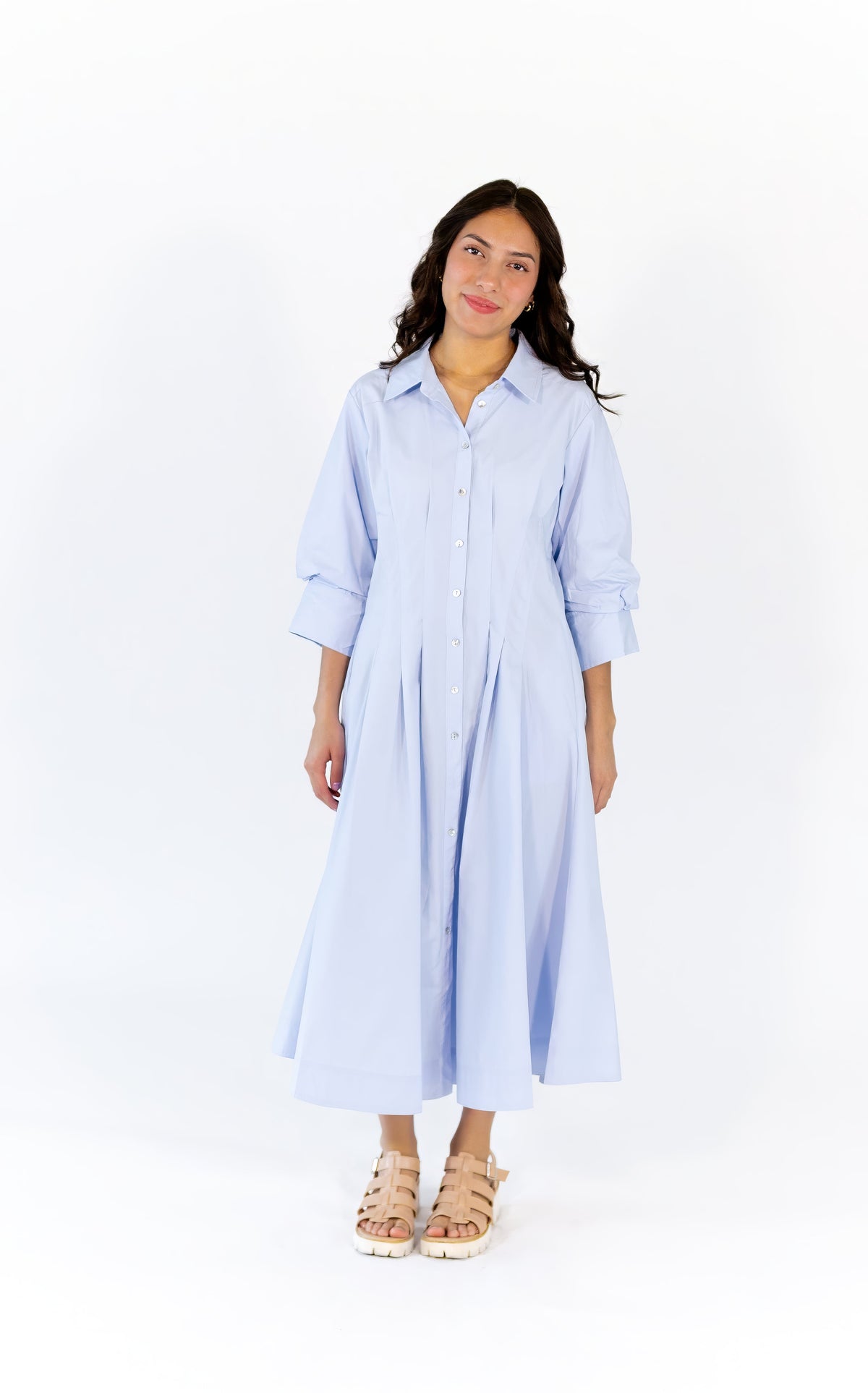 Opal Button Down Maxi