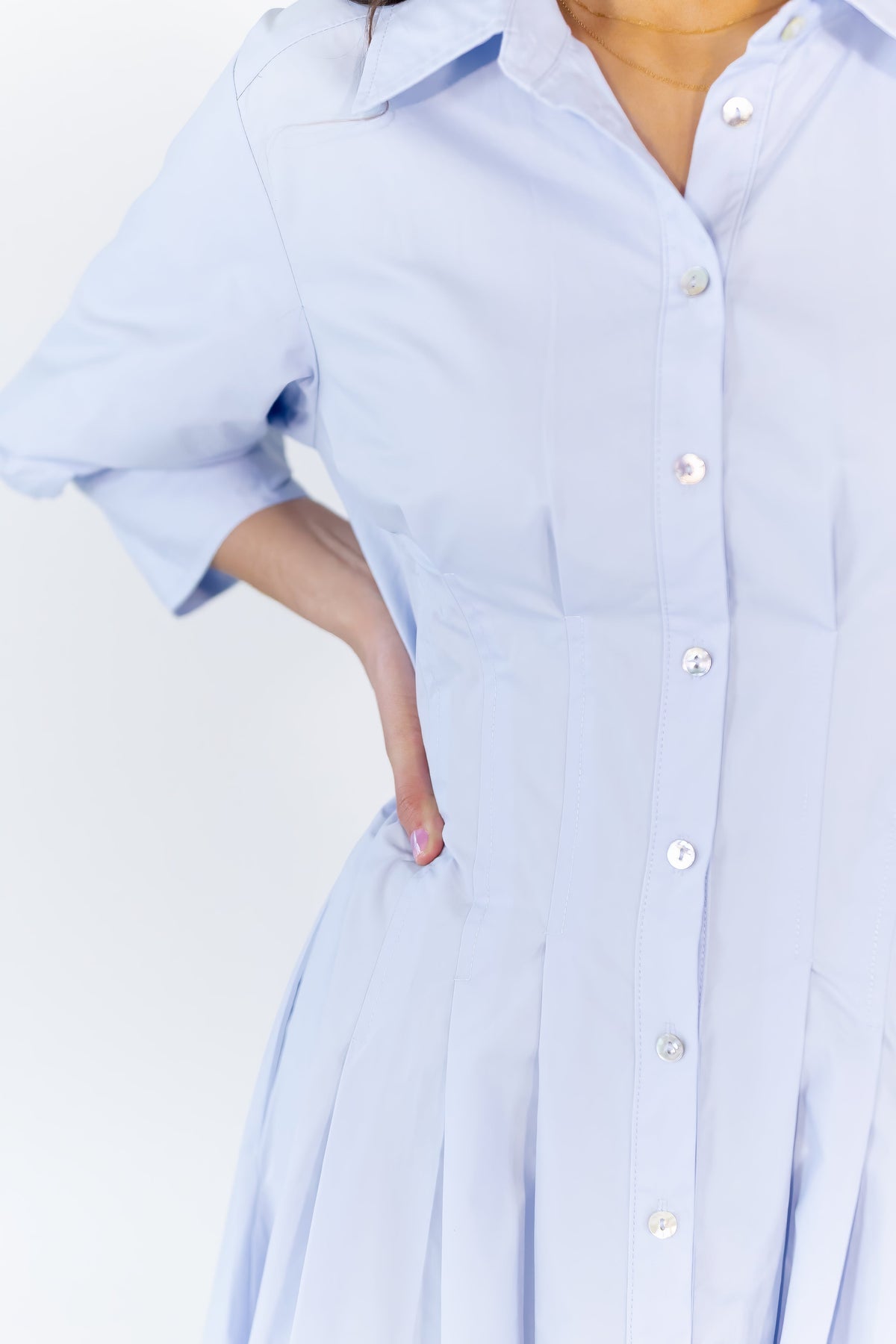 Opal Button Down Maxi