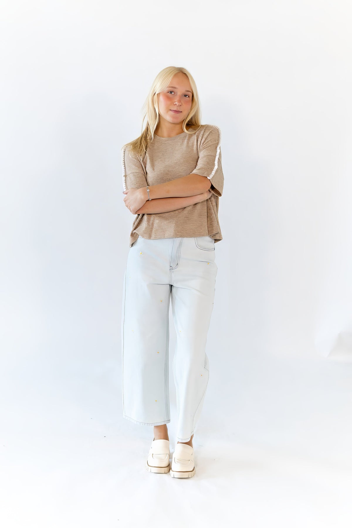 Ember Sleeve Detail Top
