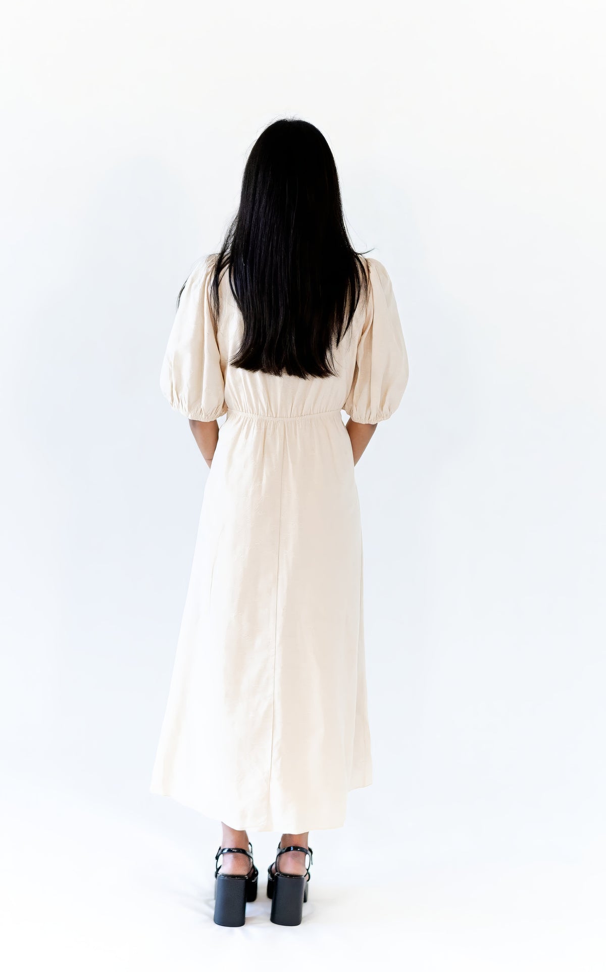 Gisela Lace Trim Dress