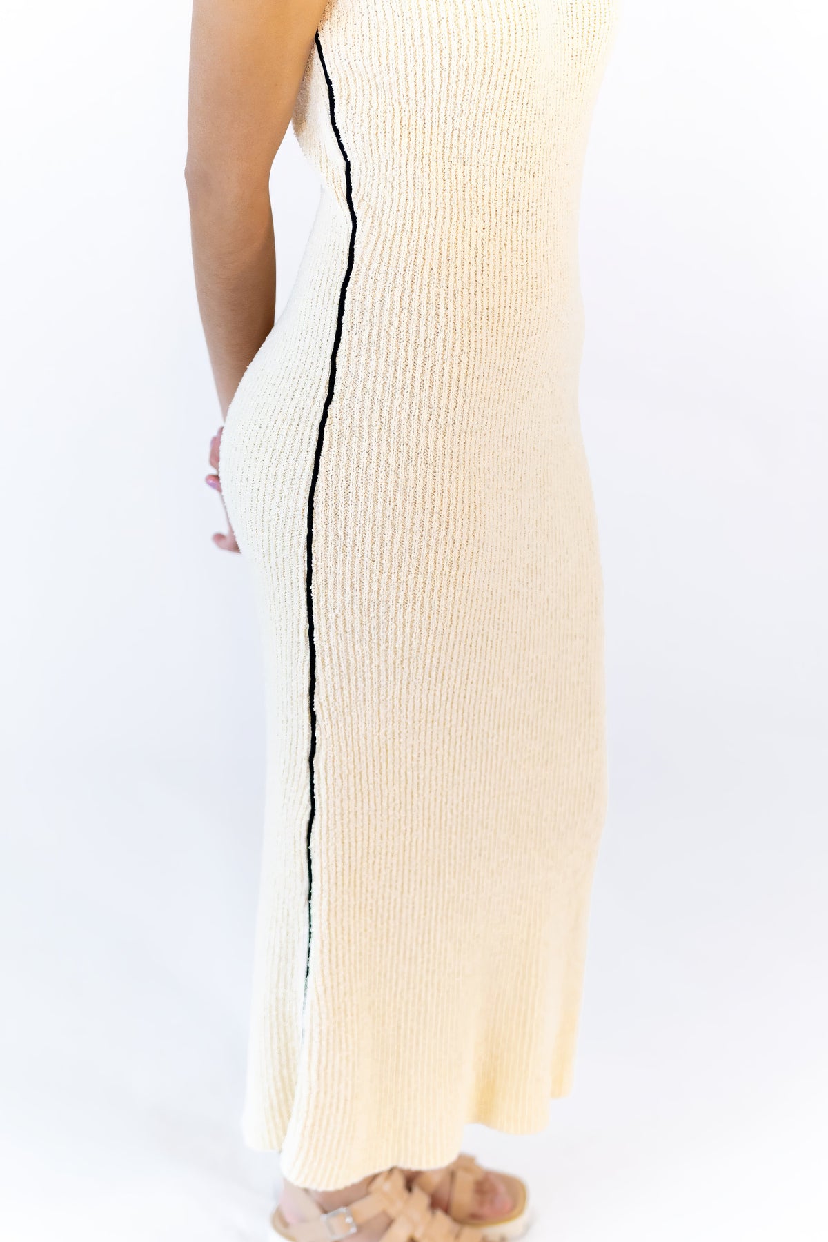 Sunny Boucle Knit Dress