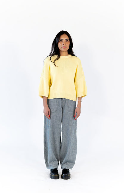 Butter Crewneck Knit Sweater