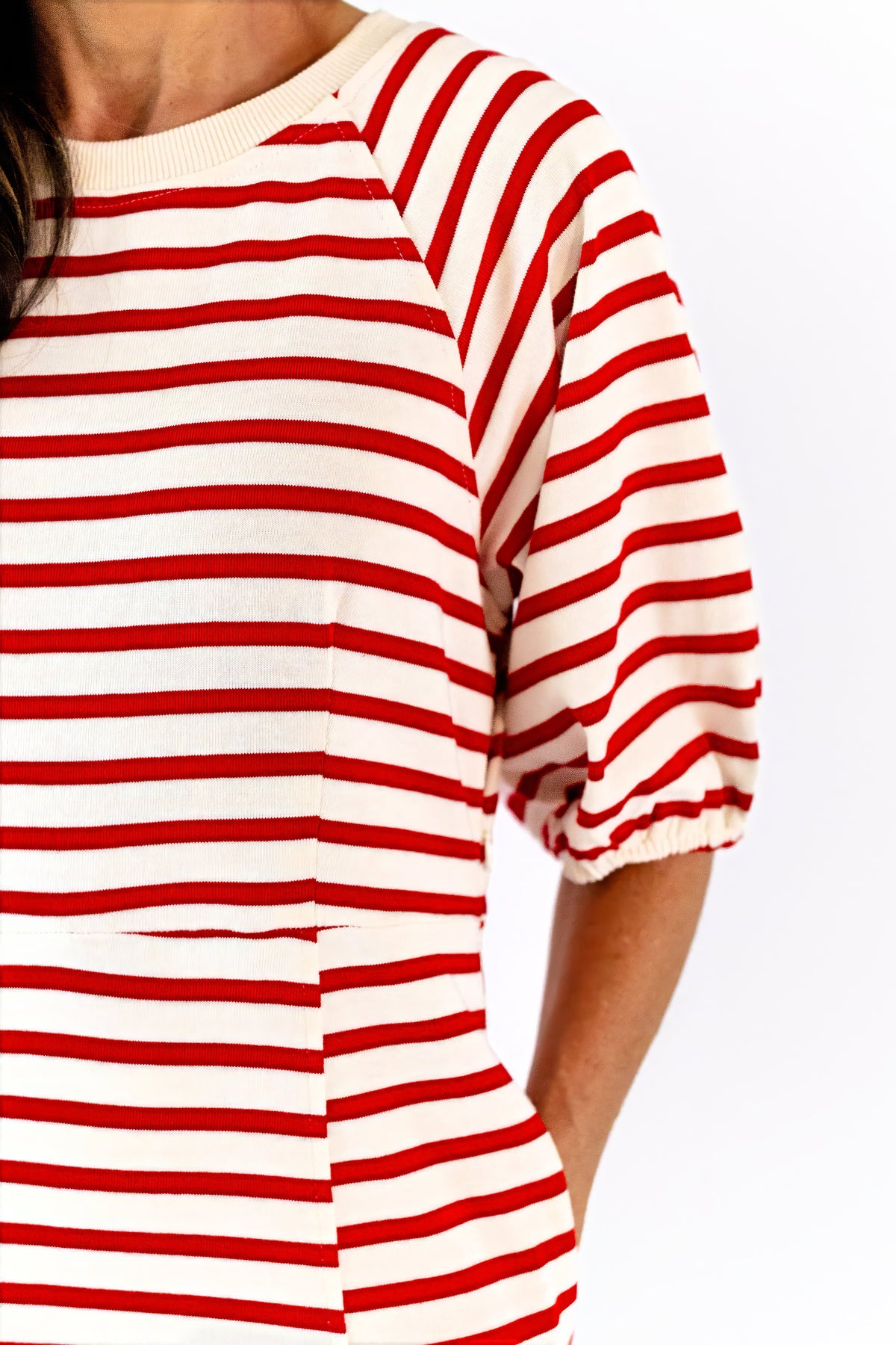 Marissa Striped Midi Dress