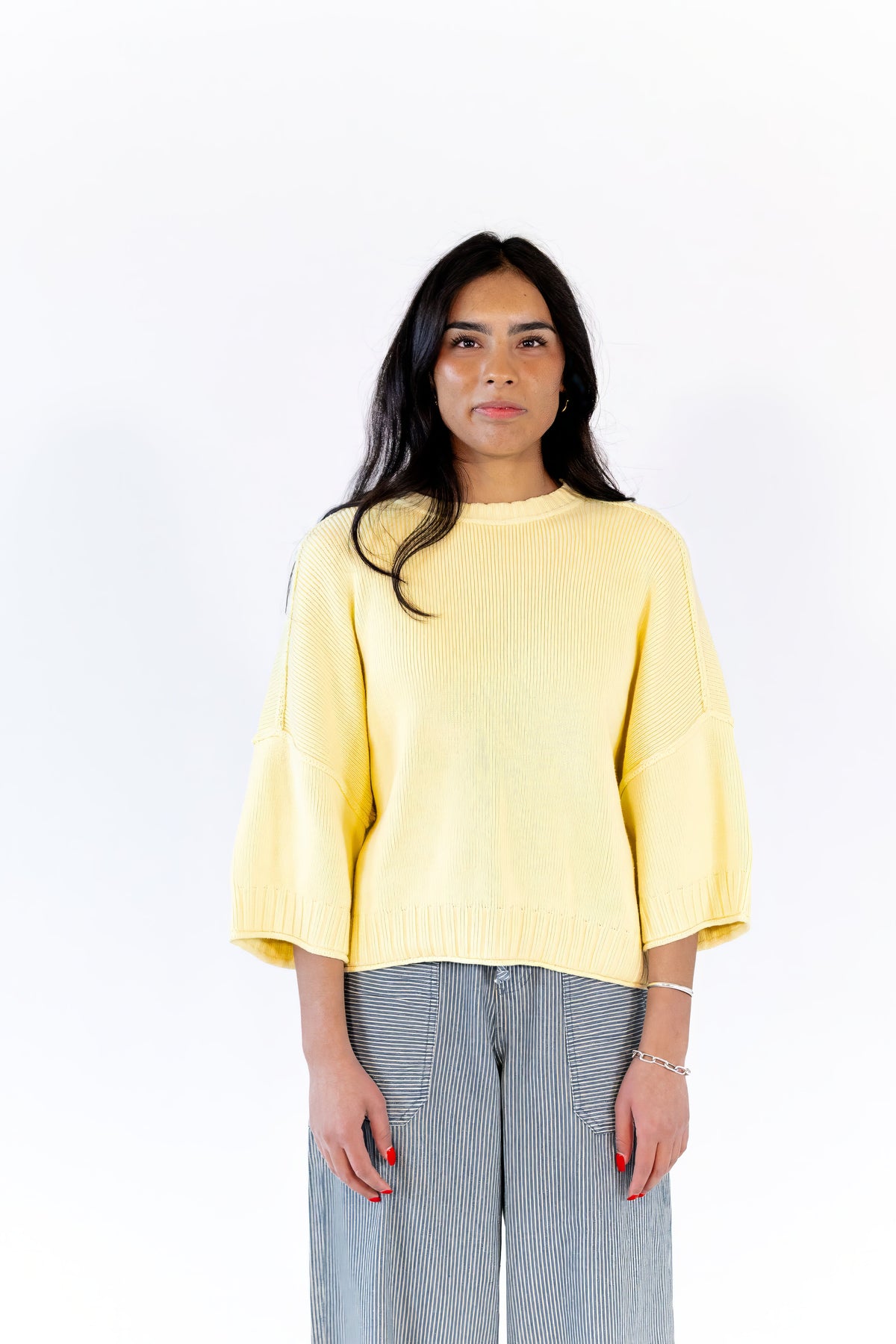 Butter Crewneck Knit Sweater