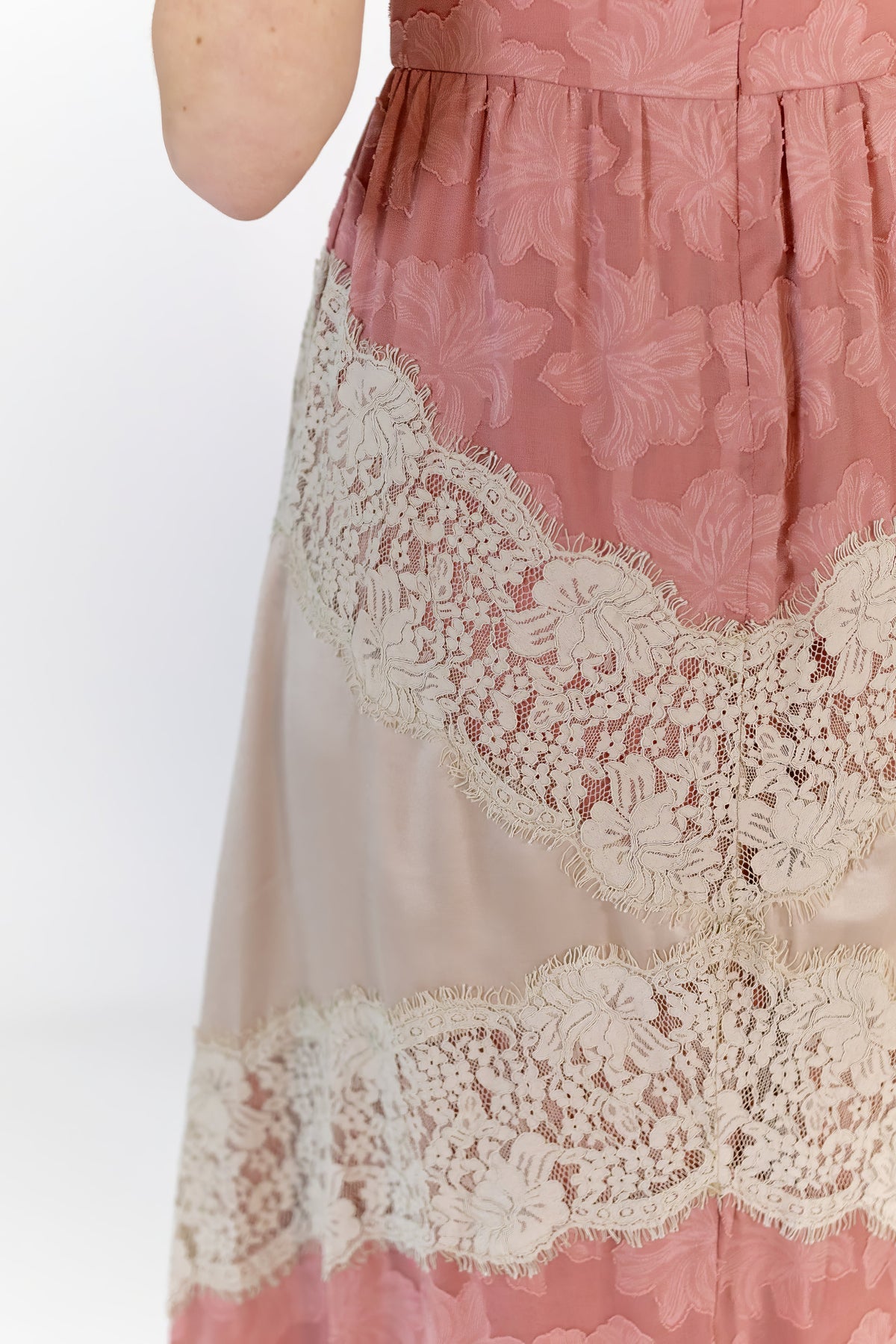 Oaklen Lace Inset Maxi Dress