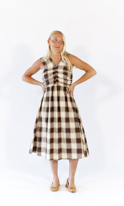 Carson Bow Detail Dress