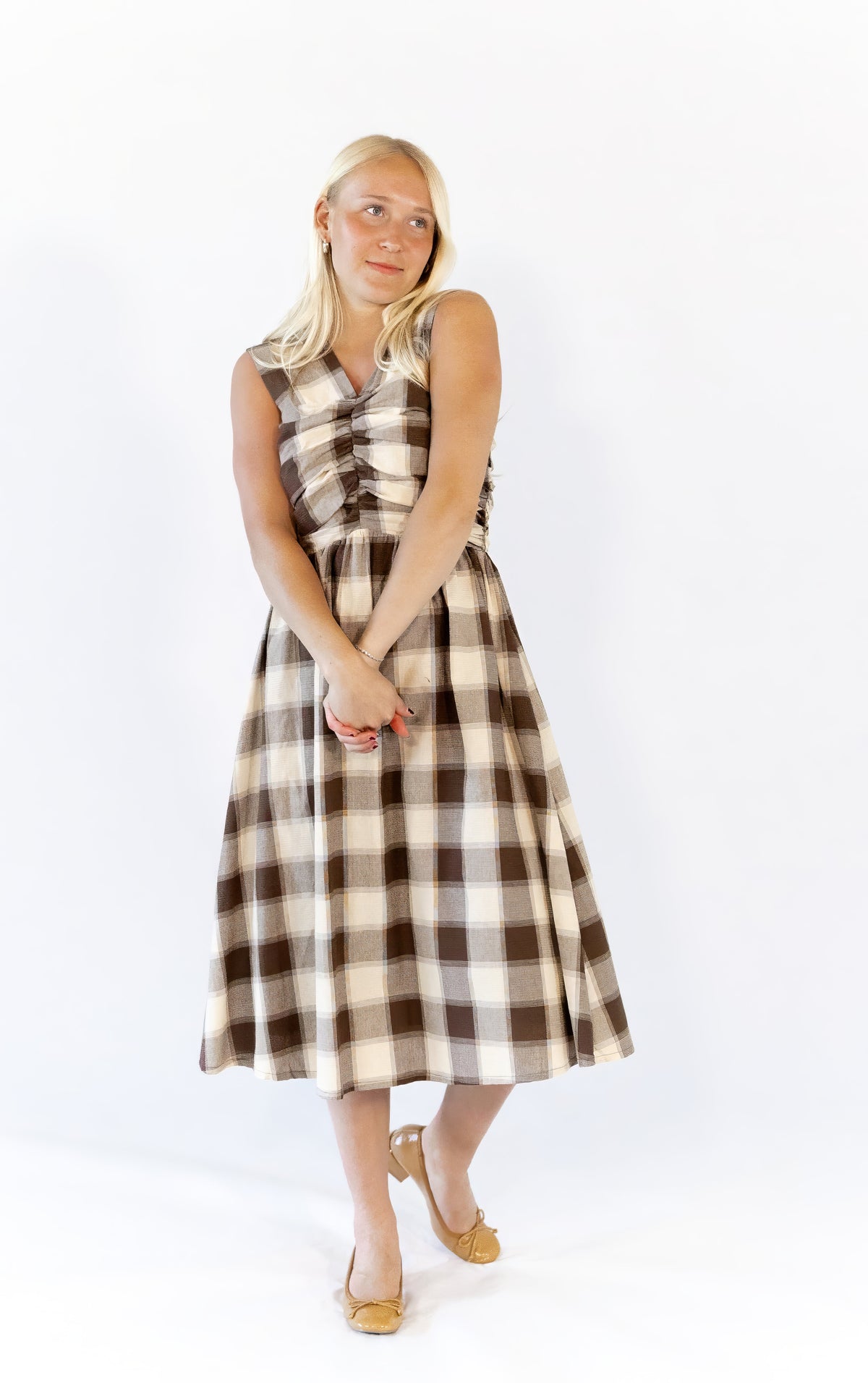 Carson Bow Detail Dress