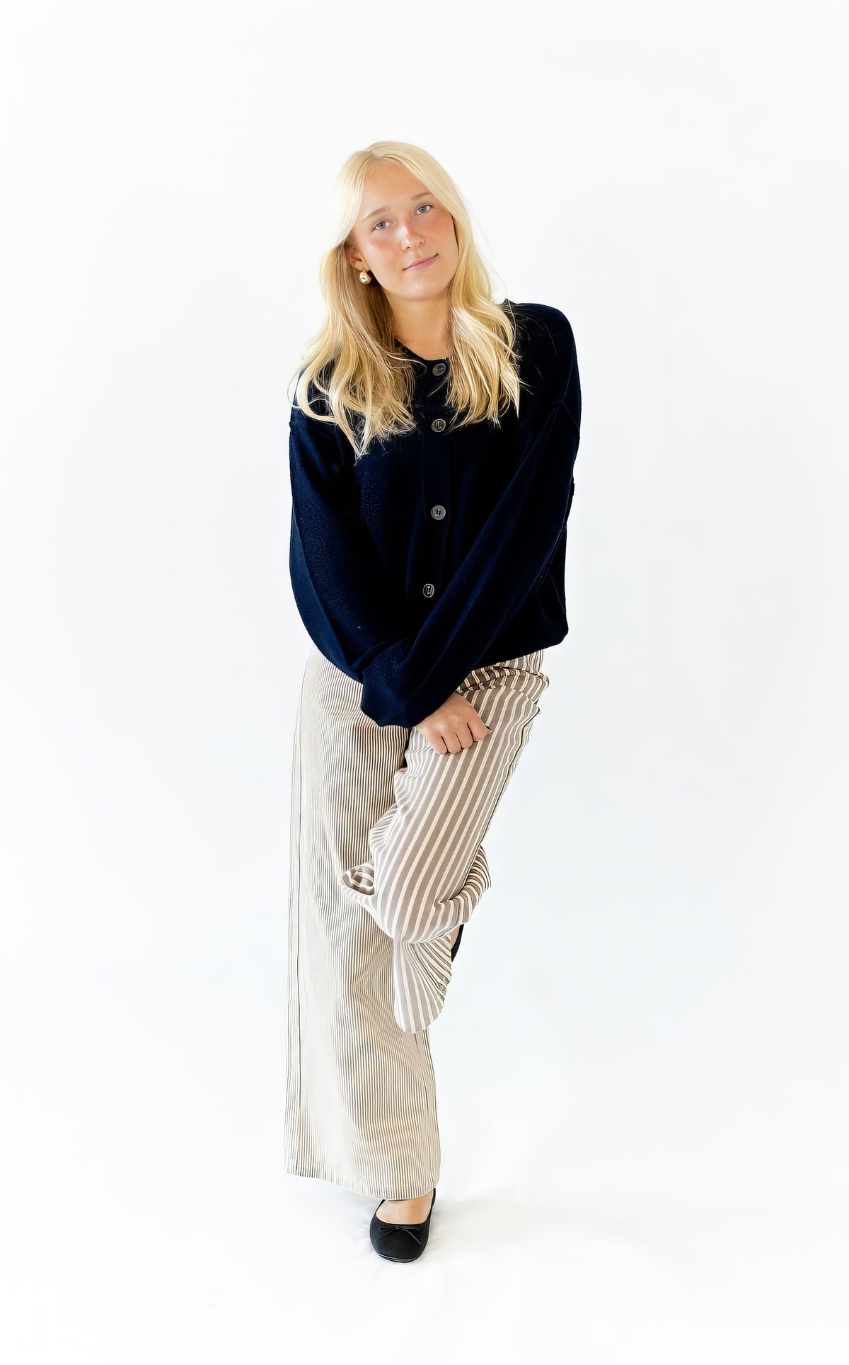 Twiggy Mixed Stripe Pants