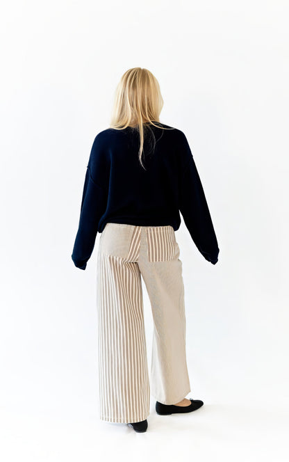 Twiggy Mixed Stripe Pants