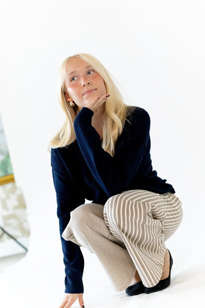 Twiggy Mixed Stripe Pants